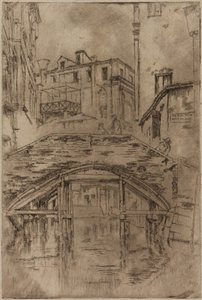 Ponte del Piovan da James Abbott McNeill Whistler