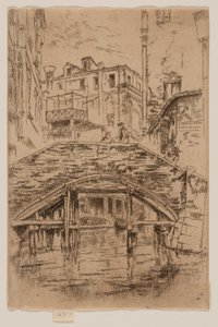 Ponte del Piovan da James Abbott McNeill Whistler