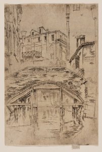 Ponte del Piovan da James Abbott McNeill Whistler