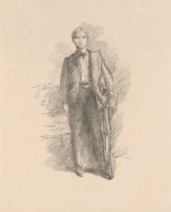 Studio di ritratto: Mr. Herbert C. Pollitt da James Abbott McNeill Whistler