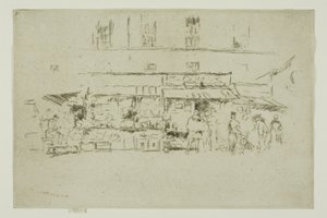 Quai de Montebello da James Abbott McNeill Whistler