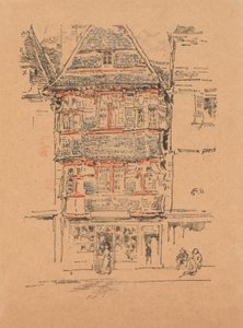 Casa Rossa, Paimpol da James Abbott McNeill Whistler