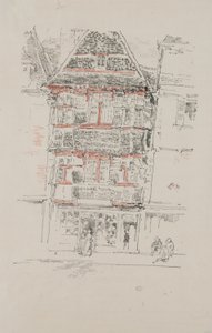 Casa Rossa, Paimpol da James Abbott McNeill Whistler