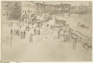 Riva, No.1 da James Abbott McNeill Whistler