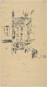 Rue Furstenburg da James Abbott McNeill Whistler