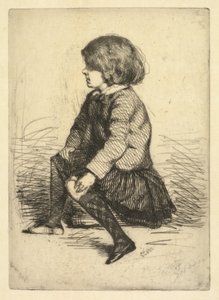 Seymour Haden Jr., seduto da James McNeill Whistler