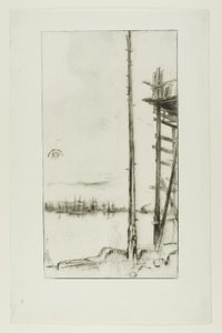 Cantiere navale, Liverpool da James McNeill Whistler