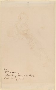 Schizzo di Maud da James Abbott McNeill Whistler