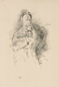 Schizzo di William E. Henley da James Abbott McNeill Whistler