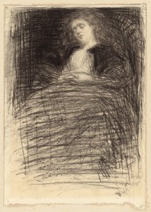 Donna che dorme da James Abbott McNeill Whistler