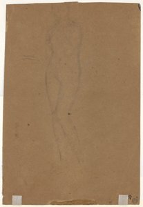 Figura in piedi [verso] da James Abbott McNeill Whistler