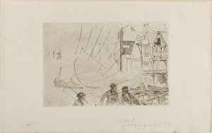 Cantiere nautico Stevens da James McNeill Whistler