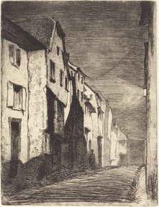 Strada a Saverne da James Abbott McNeill Whistler