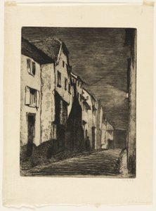 Strada a Saverne da James Abbott McNeill Whistler