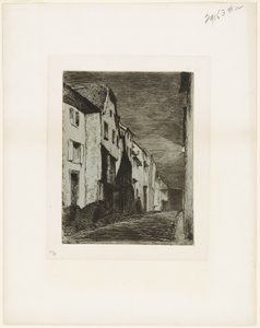 Strada a Saverne da James Abbott McNeill Whistler