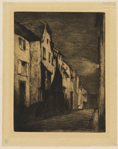 Strada a Saverne da James Abbott McNeill Whistler