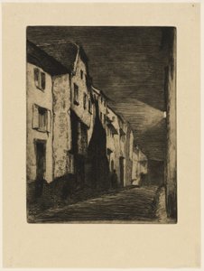 Strada a Saverne da James Abbott McNeill Whistler