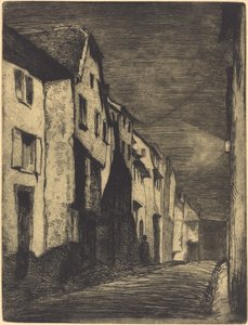 Strada a Saverne da James Abbott McNeill Whistler
