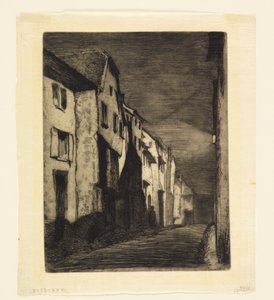 Strada a Saverne da James Abbott McNeill Whistler