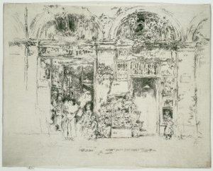 Girasoli, Marché St Germain, Parigi da James Abbott McNeill Whistler