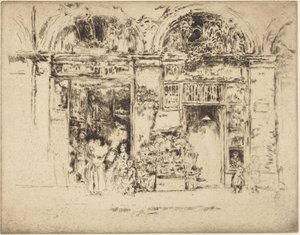 Girasoli, Rue des Beaux-Arts da James McNeill Whistler