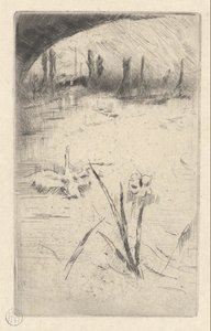 Cigno e Iris da James Abbott McNeill Whistler