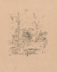 Tête-à-tête nel giardino da James McNeill Whistler