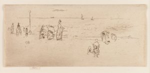 La Spiaggia, Ostenda da James Abbott McNeill Whistler