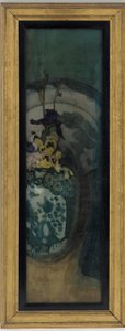 La ragazza blu (frammento): Viola e blu da James Abbott McNeill Whistler