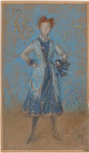 La ragazza blu da James Abbott McNeill Whistler