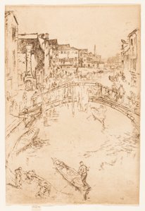 Il Ponte, Santa Marta da James Abbott McNeill Whistler