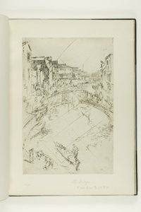 Il Ponte, Santa Marta da James McNeill Whistler