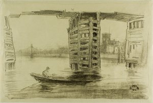 Il Ponte Largo da James Abbott McNeill Whistler