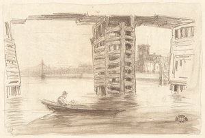 Il grande ponte da James Abbott McNeill Whistler