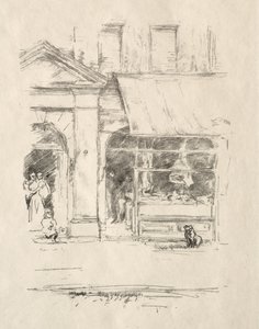 Il cane del macellaio da James McNeill Whistler