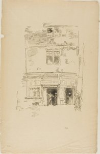 Gli orologiai, Paimpol da James Abbott McNeill Whistler