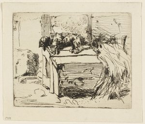 Il cane sul canile da James Abbott McNeill Whistler