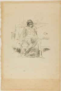 Figura drappeggiata, seduta da James Abbott McNeill Whistler