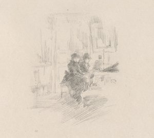 Il duetto, n. 2 da James Abbott McNeill Whistler