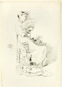 Il ventaglio da James Abbott McNeill Whistler