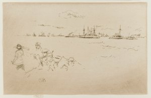 La flotta: Monitori da James Abbott McNeill Whistler