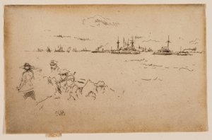 La flotta: Monitori da James Abbott McNeill Whistler