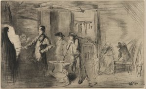 La forgia da James Abbott McNeill Whistler