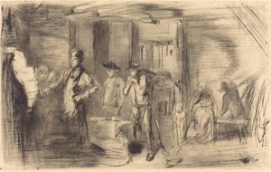 La fucina da James Abbott McNeill Whistler