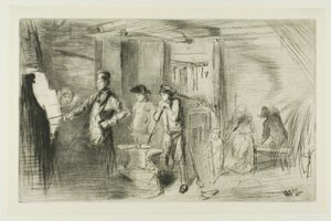 La Fucina da James Abbott McNeill Whistler