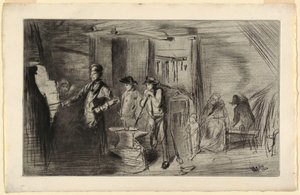 La Forgia da James Abbott McNeill Whistler