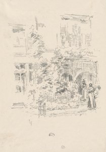 Il portico del giardino da James Abbott McNeill Whistler