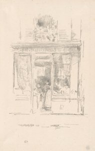 La Lavandaia: "La Blanchisseuse de la Place Dauphine" da James Abbott McNeill Whistler