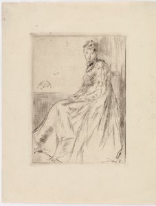 La lettera (Maud, seduta) da James Abbott McNeill Whistler