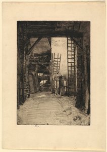 Il Calcinatore da James Abbott McNeill Whistler
